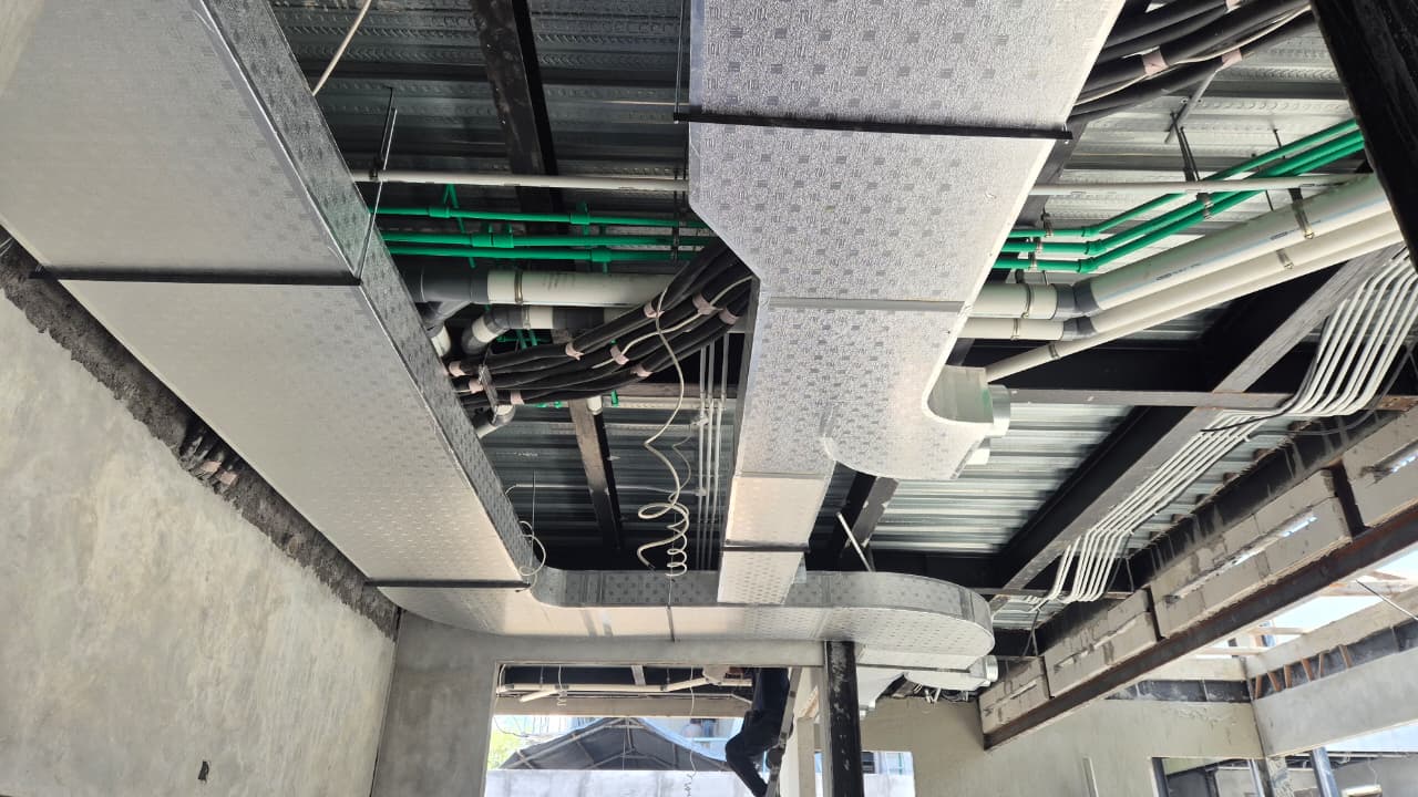 Pipa sistem AC VRV standar MEP Bali