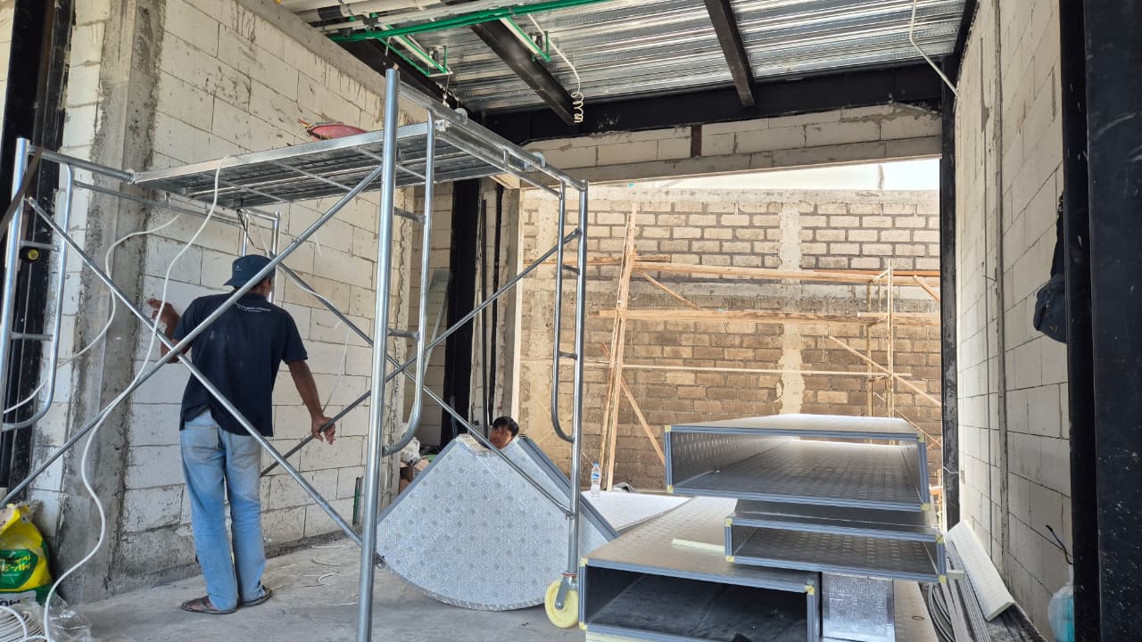 Finishing instalasi AC VRV komisioning